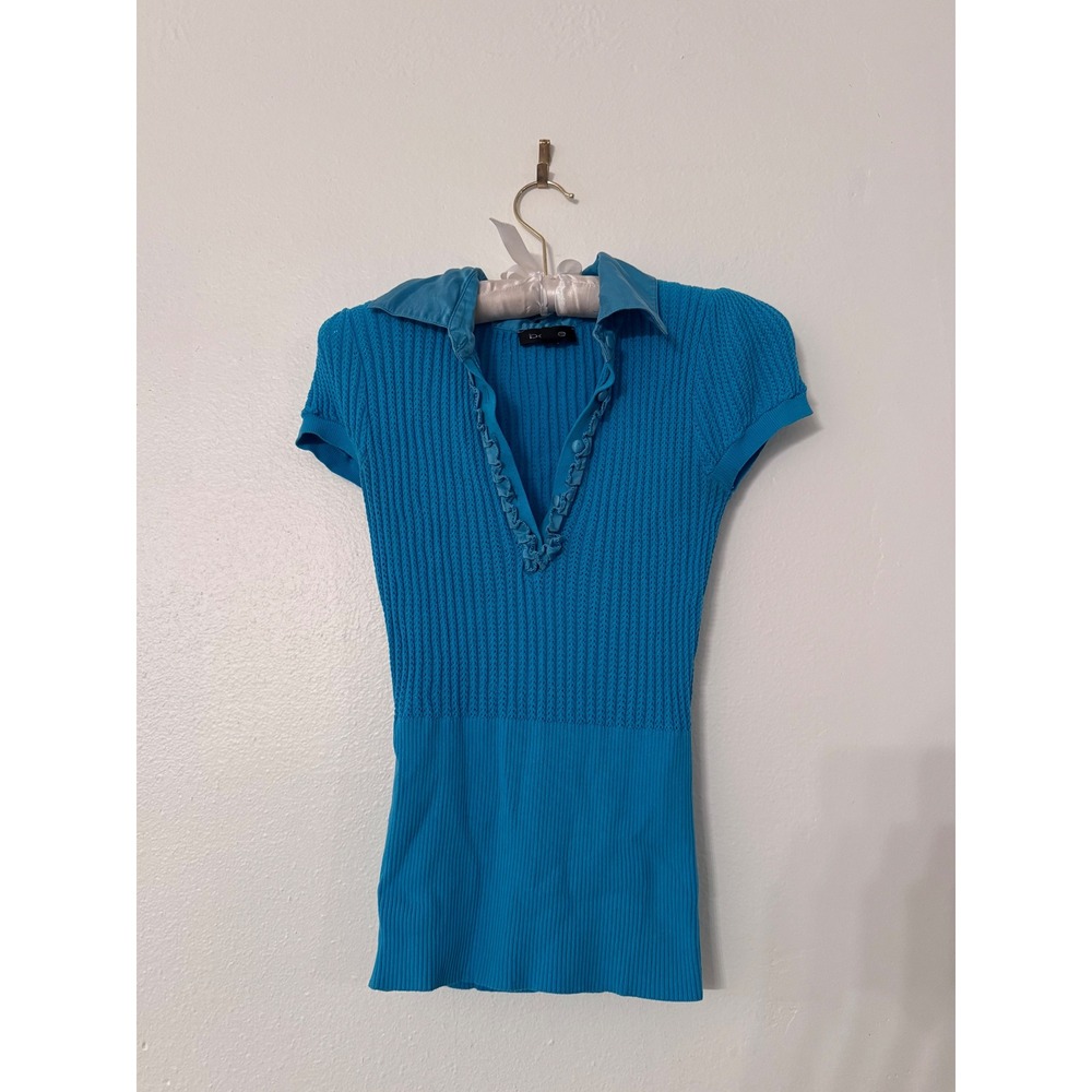 Vintage Bebe Blue Top